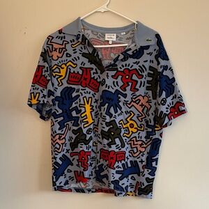 Lacoste Multicolor Keith Haring Graphic Polo